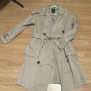 Simply vera | Vera wang beige long trench coat